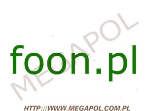DOMENY - Krajowe - Domena - foon.pl
