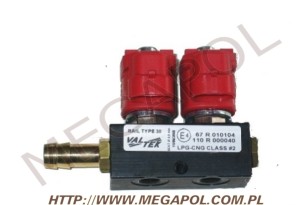 WTRYSKIWACZE - 2-cylindrowe - Valtek 2 cyl 3ohm
