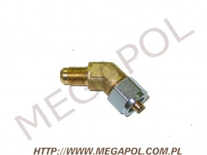 AKCESORIA - Złączki rury PCV - Złączka kątowa rury PCV8mm/10x1/135stopni