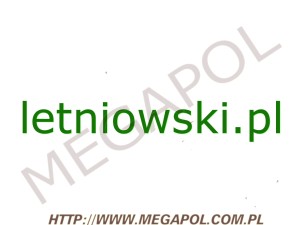 DOMENY - Krajowe - Domena - letniowski.pl