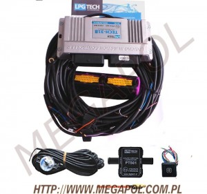 WTRYSKI LPGTECH - Tech 318 - 1.Wtrysk TECH 318 elektronika  8cylindrów