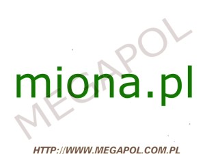 DOMENY - Krajowe - Domena - miona.pl