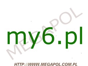 DOMENY - Krajowe - Domena - my6.pl