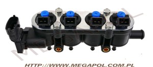 WTRYSKIWACZE - 4-cylindrowe - Omegas  (25-65/niebieskie)czujnik Bosch cod.238096000 