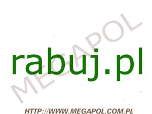 DOMENY - Krajowe - Domena - rabuj.pl