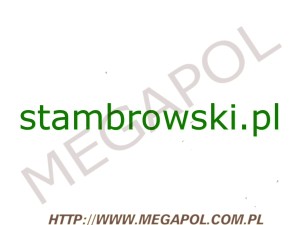 DOMENY - Krajowe - Domena - stambrowski.pl