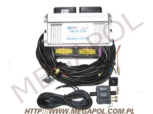 WTRYSKI LPGTECH - Tech 324 OBD - 1.Wtrysk TECH 324/OBD elektronika  4cylindry