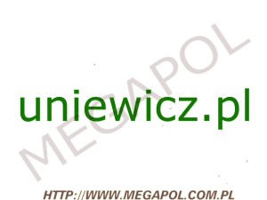 DOMENY - Krajowe - Domena - uniewicz.pl