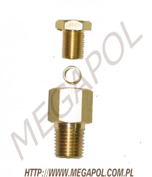 WÓZKI WIDŁOWE - Części Impco -  RK-Cobra Impco 1/4-18NPT/10x1mm Redukcja reduktora 