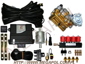 WTRYSKI AGCentrum - Zenit 4 cyl. - Wtrysk ZENIT PRO(Artic/Valtek 3ohm) 4cylindry