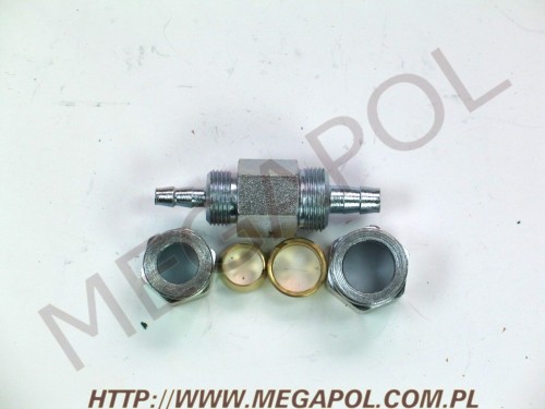 AKCESORIA - Złączki rury PCV -  - Złączka prosta rury PCV6/PCV8mm