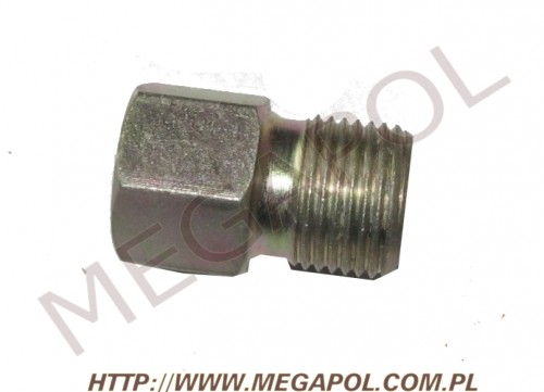 AKCESORIA - Dociski baryłek -  - Docisk CNG rury stalowej 8mm(10x1mm/L-20mm/otwór 8.2mm)