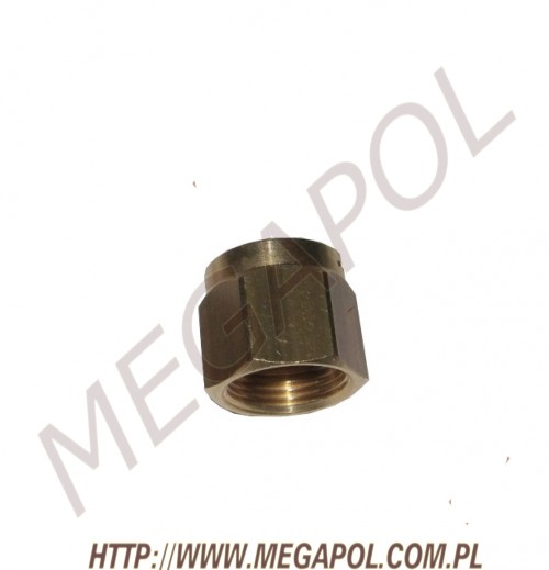 AKCESORIA - Nakrętki -  - Nakrętka baryłki Rail do rury PCV 5mm/M14x1/d9.3/stal