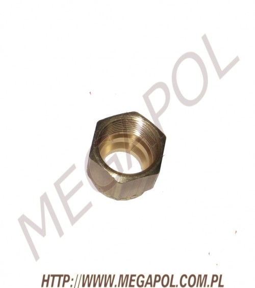 AKCESORIA - Nakrętki -  - Nakrętka baryłki Rail do rury PCV 5mm/M14x1/d9.3/stal
