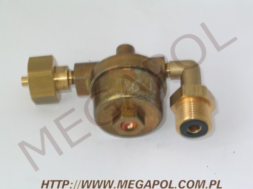 FILTRY DO LPG - Filtry do butli 11kg -  - Filtr F701 do butli 11kg/12x1-kątowy/L-120mm-wzmacniany