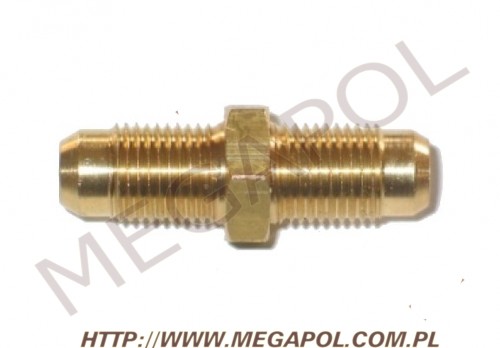AKCESORIA - Nyple -  - Nypel M12x1/M12x1mm/46mm do Gold