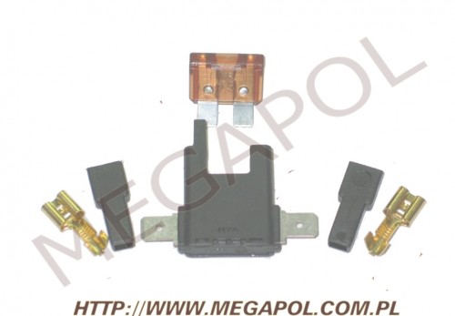 ELEKTRYKA - Bezpieczniki -  - Oprawa z bezpiecznikiem nożowym 7.5A - komplet