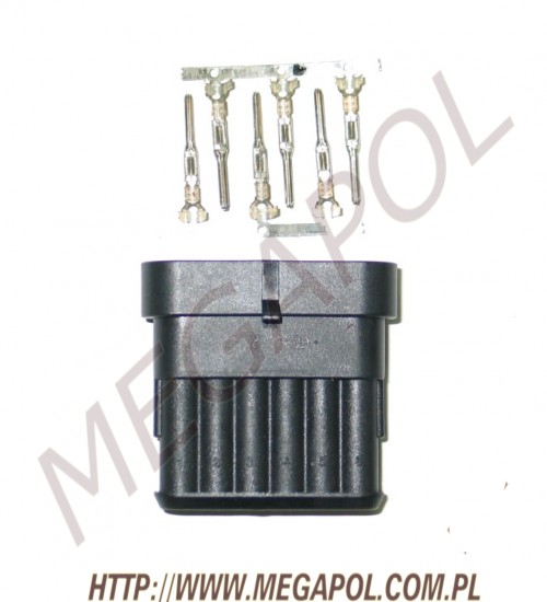 ELEKTRYKA - Wtyki -  - Wtyk Superseal 3SSA06MB/M (męski)