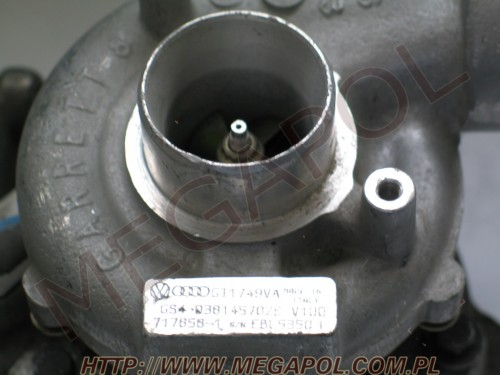 AUTO CZĘŚCI - Turbiny -  - Turbina VW / Audi GT 1749VA