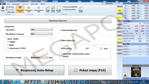 WTRYSKI KME - KME NEVO Plus 6 cyl -  - 2.Wtrysk NEVO Plus/OMVL N/ Valtek 3ohm/6-cylindrów