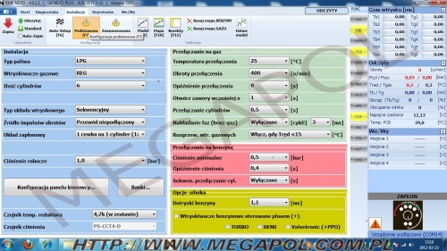 WTRYSKI KME - KME NEVO Plus 6 cyl -  - 4.Wtrysk NEVO Plus/Artic/Hana H2001 listwa/6cyl.