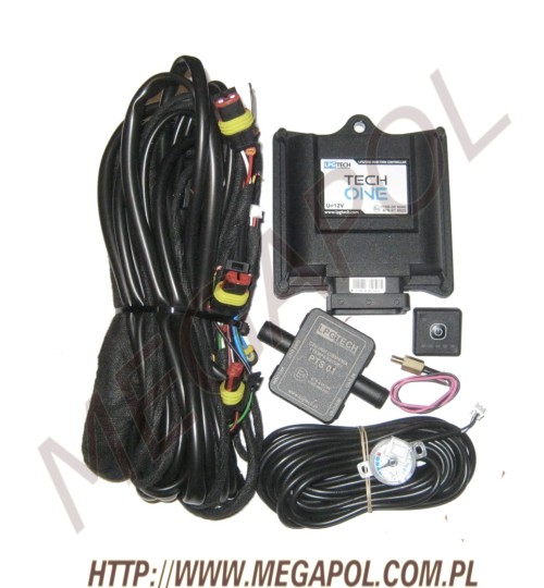 WTRYSKI LPGTECH - Tech ONE -  - 1.Wtrysk TECH ONE - elektronika  4cylindry