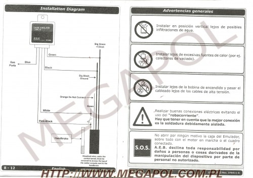 EMULATORY - Emulatory AEB -  - Emulator AEB 393H-Honda Civic 1.8