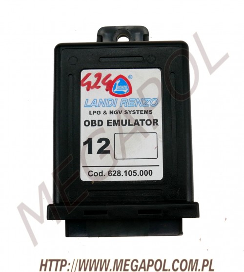 EMULATORY - Emulatory AEB -  - Emulator Landi Renzo 12 OBD424-Kod 628105000 - STEROWNIK