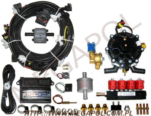 WTRYSKI AC - Stag 4 Q-BOX -  - 1.Wtrysk STAG Q-BOX (AC150/Valtek 3ohm) 4cyl 