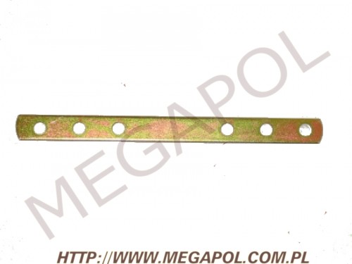 AKCESORIA - Blachy mocujace -  - Blacha listwy 140/12/2mm -348A-