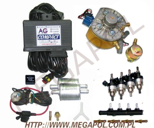 WTRYSKI AGCentrum - Compact 4cyl. -  - 6.Wtrysk Compact ( KME Gold / Hana H2001 ) 4 cyl.