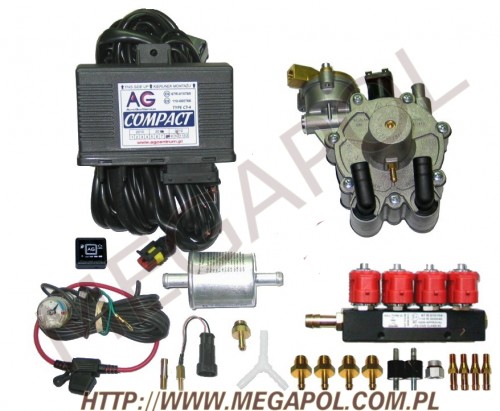 WTRYSKI AGCentrum - Compact 4cyl. -  - 1.Wtrysk Compact ( Vito / Valtek 3ohm) 4 cyl.