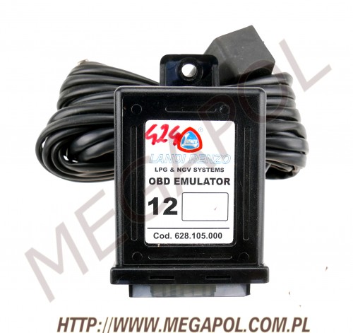 EMULATORY - Emulatory AEB -  - Emulator Landi Renzo 12 OBD424-Kod 628105000
