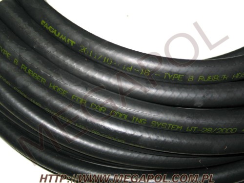 PRZEWODY DO LPG - Węże do chłodnic -  - WĄŻ 16x23mm do układu chłodzenia FAGUMIT 50m (krążek)