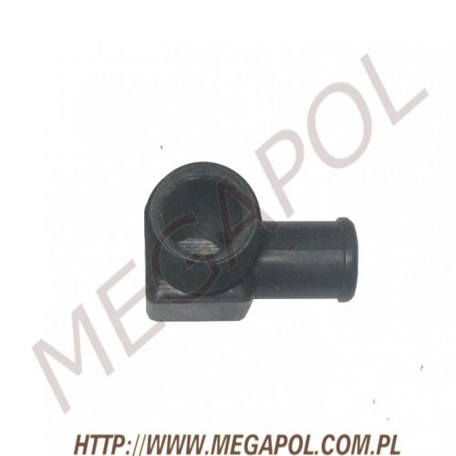 WÓZKI WIDŁOWE - Części Impco -  -  RK-COBRA kolanko wyjście gazu, E2 1/2-14NPT/d16mm/plastik