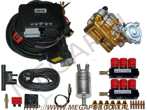 WTRYSKI KME - KME NEVO Plus 6 cyl -  - 2.Wtrysk NEVO Plus/Artic AT09/ Valtek 3ohm/6-cylindrów
