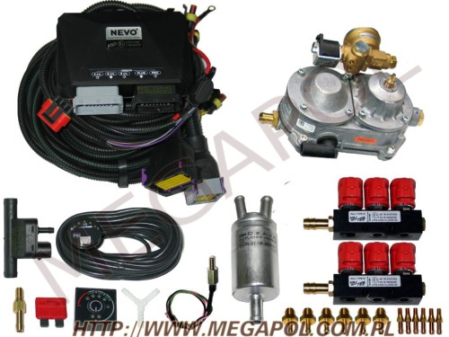 WTRYSKI KME - KME NEVO Plus 6 cyl -  - 2.Wtrysk NEVO Plus/OMVL N/ Valtek 3ohm/6-cylindrów