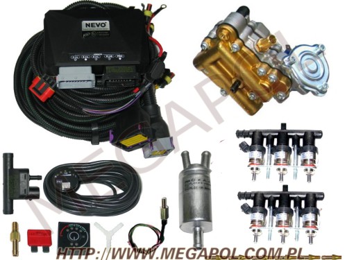 WTRYSKI KME - KME NEVO Pro 6 cyl -  - 4.Wtrysk NEVO Pro/Artic / Hana H2001 listwa /6cyl.