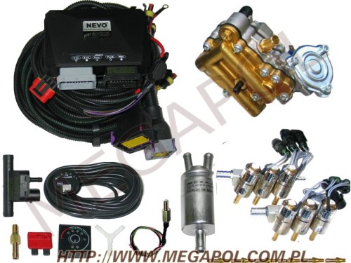 WTRYSKI KME - KME NEVO Pro 6 cyl -  - 8.Wtrysk NEVO Pro/Artic / MagicJet listwa /6cyl.