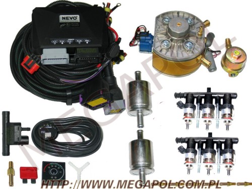 WTRYSKI KME - KME NEVO Pro 6 cyl -  - 4.Wtrysk NEVO Pro/KME Gold / Hana H2001 listwa /6cyl.