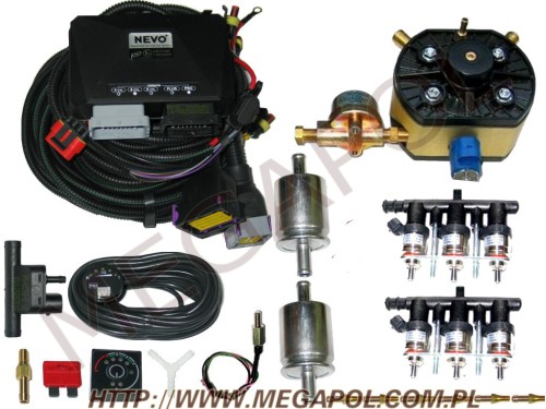WTRYSKI KME - KME NEVO Pro 6 cyl -  - 4.Wtrysk NEVO Pro/KME Gold Turbo / Hana H2001 listwa /6cyl.