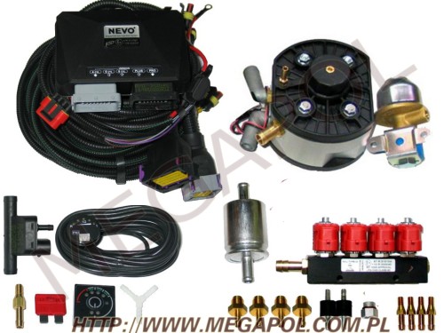 WTRYSKI KME - KME NEVO Pro -  - 2.Wtrysk NEVO Pro/KME Silver Turbo/ Valtek 3ohm/4-cylindry