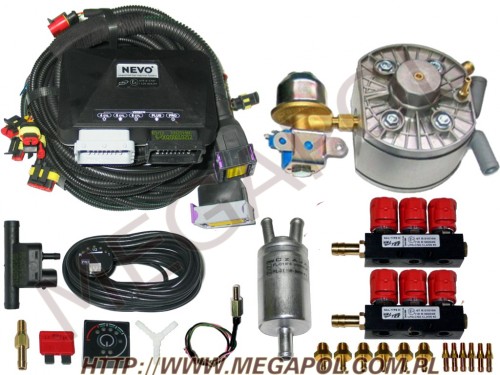 WTRYSKI KME - KME NEVO Plus 6 cyl -  - 2.Wtrysk NEVO Plus/KME Silver/ Valtek 3ohm/6-cylindrów