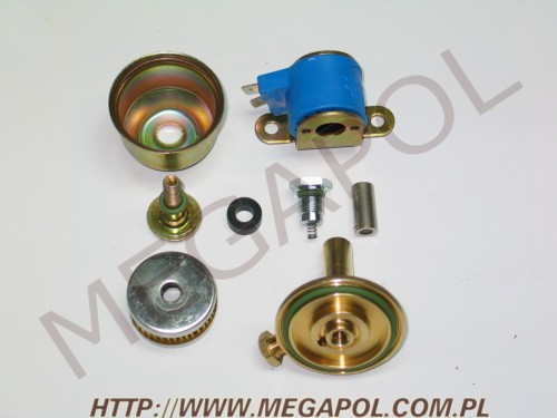 ELEKTROZAWORY - Do gazu lpg -  - Elektrozawór LOVATO 6mm/6mm - gwint 10x1mm - nowy typ