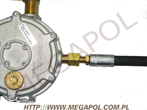 WÓZKI WIDŁOWE - Części Impco -  -  RK-Cobra Impco 1/4-18NPT/10x1mm Redukcja reduktora 
