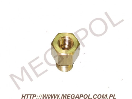 WÓZKI WIDŁOWE - Części Impco -  -  RK-Cobra Impco 1/4-18NPT/10x1mm Redukcja reduktora 
