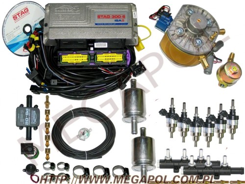 WTRYSKI AC - Stag 300 ISA2/6 cyl. -  - 4.Wtrysk STAG 300 ISA2 (KME Gold/Hana H2001) 6cylindrów