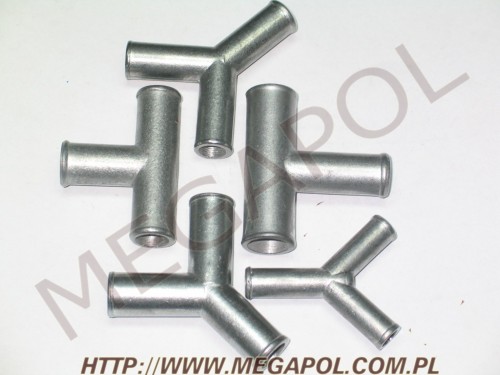 AKCESORIA - Trójniki -  - Trójnik 11/11/11mm/Y/aluminium
