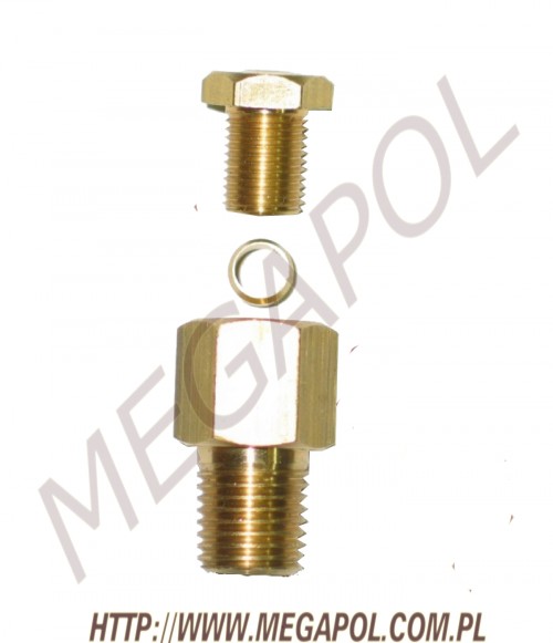 WÓZKI WIDŁOWE - Części Impco -  -  RK-Cobra Impco 1/4-18NPT/10x1mm Redukcja reduktora 