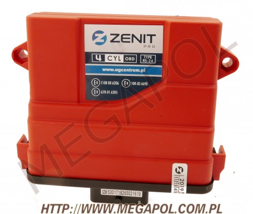WTRYSKI AGCentrum - Zenit 4 cyl. -  -  Wtrysk ZENIT PRO OBD/ sterownik- 4cylindry